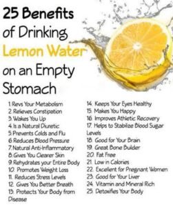 Lemon and hot water benefits with ashrafshahin.com