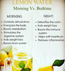 Lemon and hot water benefits with ashrafshahin.com